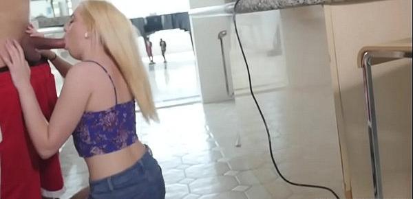  Blonde teen spanked and oil massage Fighting For Affection